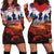 USA Veterans Day Hoodie Dress All Gave Some With Poppy Patterns - Wonder Print Shop