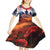 USA Veterans Day Kid Short Sleeve Dress All Gave Some With Poppy Patterns