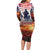 USA Veterans Day Long Sleeve Bodycon Dress All Gave Some With Poppy Patterns - Wonder Print Shop