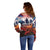 USA Veterans Day Off Shoulder Sweater All Gave Some With Poppy Patterns