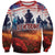 USA Veterans Day Sweatshirt All Gave Some With Poppy Patterns