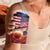 USA Veterans Day 4 in 1 Can Cooler Tumbler Poppy Flowers With Flag Grunge - Wonder Print Shop