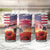 USA Veterans Day Tumbler Cup Poppy Flowers With Flag Grunge - Wonder Print Shop