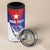 Personalized Cuba Hedychium Coronarium 4 in 1 Can Cooler Tumbler With Coat Of Arms - Wonder Print Shop