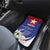 Personalized Cuba Hedychium Coronarium Car Mats With Coat Of Arms - Wonder Print Shop