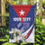 Personalized Cuba Hedychium Coronarium Garden Flag With Coat Of Arms - Wonder Print Shop