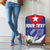 Personalized Cuba Hedychium Coronarium Luggage Cover With Coat Of Arms