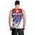 Personalized Cuba Hedychium Coronarium Men Tank Top With Coat Of Arms - Wonder Print Shop