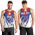 Personalized Cuba Hedychium Coronarium Men Tank Top With Coat Of Arms - Wonder Print Shop