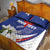 Personalized Cuba Hedychium Coronarium Quilt Bed Set With Coat Of Arms - Wonder Print Shop