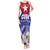 Personalized Cuba Hedychium Coronarium Tank Maxi Dress With Coat Of Arms - Wonder Print Shop