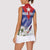 Personalized Cuba Hedychium Coronarium Women Sleeveless Polo Shirt With Coat Of Arms - Wonder Print Shop