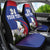 Custom Cuba Independence Day 1868 Car Seat Cover Tocororo With White Mariposa - Wonder Print Shop