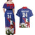 Custom Cuba Independence Day 1868 Couples Matching Off Shoulder Maxi Dress and Hawaiian Shirt Tocororo With White Mariposa - Wonder Print Shop