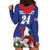 Custom Cuba Independence Day 1868 Hoodie Dress Tocororo With White Mariposa - Wonder Print Shop