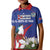 Custom Cuba Independence Day 1868 Kid Polo Shirt Tocororo With White Mariposa - Wonder Print Shop