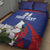 Custom Cuba Independence Day 1868 Quilt Bed Set Tocororo With White Mariposa - Wonder Print Shop