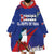 Custom Cuba Independence Day 1868 Wearable Blanket Hoodie Tocororo With White Mariposa - Wonder Print Shop