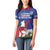 Custom Cuba Independence Day 1868 Women Polo Shirt Tocororo With White Mariposa - Wonder Print Shop