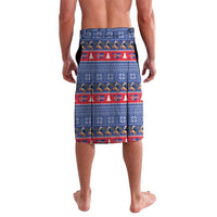 Iceland Christmas Lavalava Coat Of Arms Christmas Pattern - Wonder Print Shop