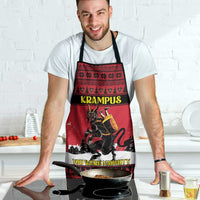 Austria Christmas Apron Krampus You Were Naughty - Wonder Print Shop