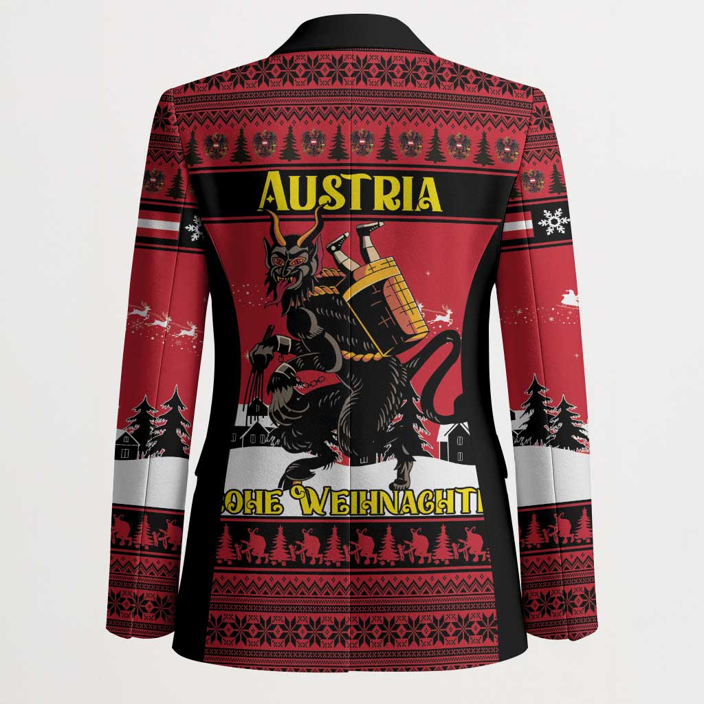 Austria Christmas Blazer Krampus You Were Naughty - Wonder Print Shop