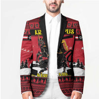 Austria Christmas Blazer Krampus You Were Naughty - Wonder Print Shop