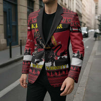 Austria Christmas Blazer Krampus You Were Naughty - Wonder Print Shop