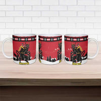 Austria Christmas Ceramic Mug Krampus You Were Naughty - Wonder Print Shop