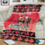 Personalized Trinidad and Tobago Christmas Blanket Coat Of Arms Seamless Pattern