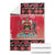 Personalized Trinidad and Tobago Christmas Blanket Coat Of Arms Seamless Pattern