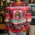 Personalized Trinidad and Tobago Christmas Kid Ugly Christmas Sweater Coat Of Arms Seamless Pattern - Wonder Print Shop