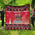 Personalized Trinidad and Tobago Christmas Quilt Coat Of Arms Seamless Pattern - Wonder Print Shop