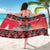 Personalized Trinidad and Tobago Christmas Sarong Coat Of Arms Seamless Pattern