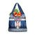 Personalized Serbia Christmas Grocery Bag Coat Of Arms - Blue Version