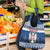 Personalized Serbia Christmas Grocery Bag Coat Of Arms - Blue Version