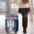 Personalized Serbia Christmas Luggage Cover Coat Of Arms - Blue Version - Wonder Print Shop