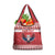 Personalized Serbia Christmas Grocery Bag Double-Headed Eagle - Red Version