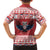 Personalized Serbia Christmas Hawaiian Shirt Double-Headed Eagle - Red Version - Wonder Print Shop