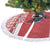 Personalized Serbia Christmas Tree Skirt Double-Headed Eagle - Red Version - Wonder Print Shop