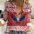 Personalized Serbia Christmas Women Casual Shirt Double-Headed Eagle - Red Version