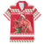 Personalized Trinidad and Tobago Christmas Hawaiian Shirt Scarlet Ibis with Chaconia Flowers - Wonder Print Shop