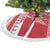 Personalized Trinidad and Tobago Christmas Tree Skirt Scarlet Ibis with Chaconia Flowers - Wonder Print Shop