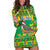 Personalized Brazil Turdus Rufiventris Christmas Hoodie Dress Golden Trumpet Tree