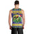 Personalized Brazil Christmas Men Tank Top Toco Toucan with Brazil Flag - Wonder Print Shop