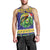 Personalized Brazil Christmas Men Tank Top Toco Toucan with Brazil Flag - Wonder Print Shop