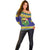 Personalized Brazil Christmas Off Shoulder Sweater Toco Toucan with Brazil Flag - Wonder Print Shop