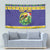 Personalized Brazil Christmas Tapestry Toco Toucan with Brazil Flag