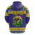 Personalized Brazil Christmas Zip Hoodie Toco Toucan with Brazil Flag - Wonder Print Shop