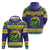 Personalized Brazil Christmas Zip Hoodie Toco Toucan with Brazil Flag - Wonder Print Shop